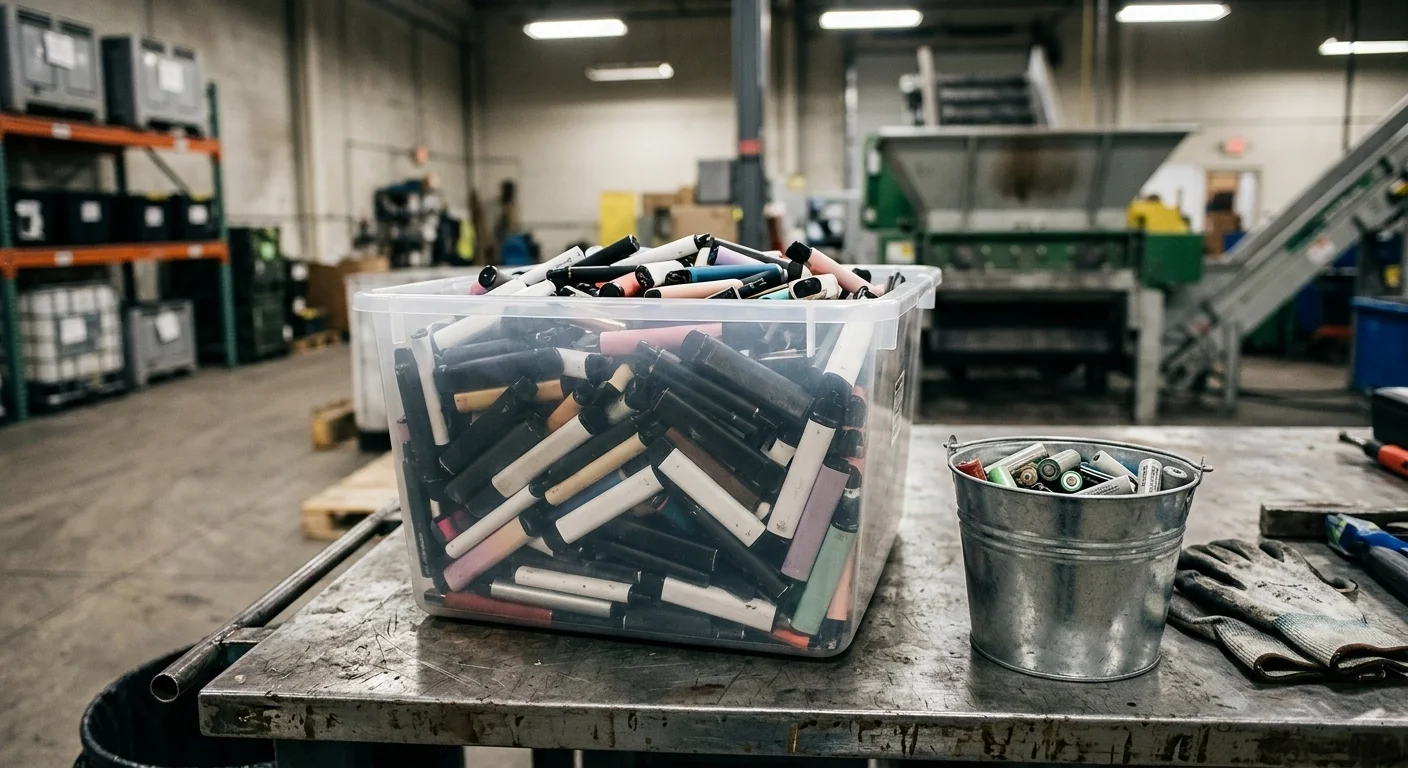 You are currently viewing Vape and E-Cigarette Destruction: Unauthorized Products, Flavor Bans, Nicotine, and Lithium Batteries